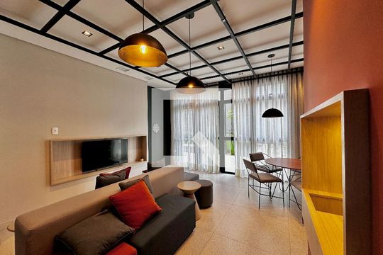 Coworking de apartamento para alugar com 1 quarto, 27m² em Campo Belo, São Paulo