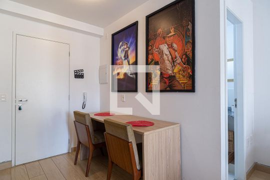 Cozinha de kitnet/studio à venda com 1 quarto, 24m² em Consolação, São Paulo