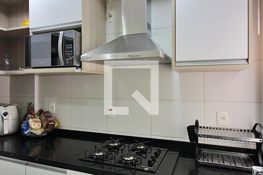 Cozinha de apartamento à venda com 3 quartos, 96m² em Baeta Neves, São Bernardo do Campo