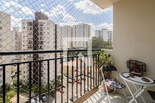 sacada de apartamento à venda com 3 quartos, 63m² em Jardim Celeste, São Paulo