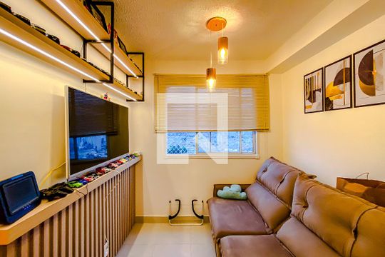 Sala de apartamento à venda com 1 quarto, 30m² em Alto da Mooca, São Paulo