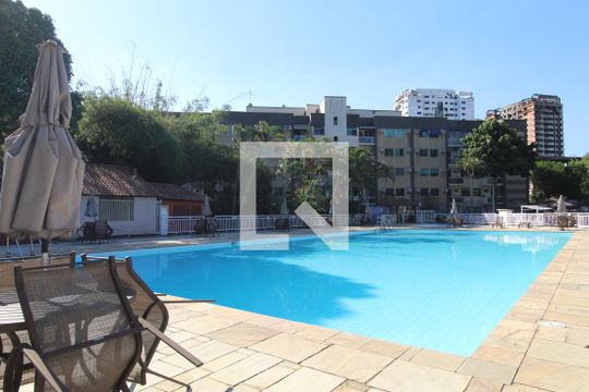 Área comum - Piscina de apartamento para alugar com 2 quartos, 50m² em Curicica, Rio de Janeiro