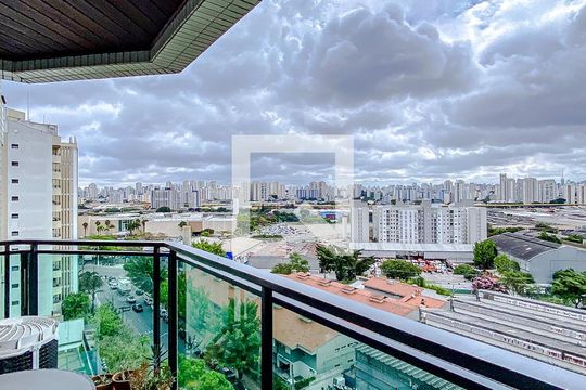 Varanda da Sala de apartamento à venda com 4 quartos, 129m² em Mooca, São Paulo