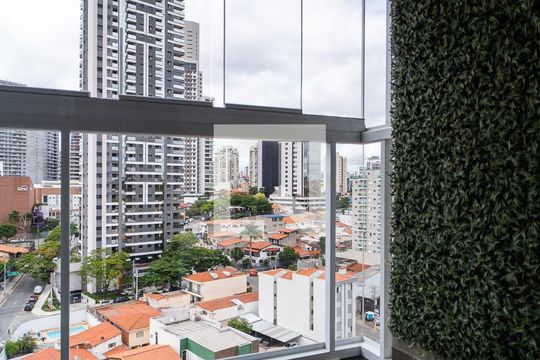 Vista da Sala de kitnet/studio para alugar com 1 quarto, 33m² em Jardim Faculdade, Sorocaba