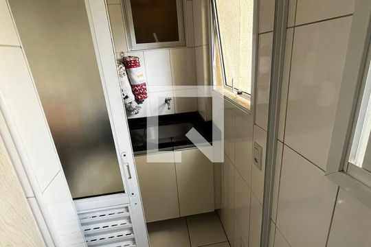 Lavanderia de apartamento à venda com 2 quartos, 82m² em Santa Paula, São Caetano do Sul