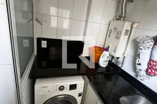 Lavanderia de apartamento à venda com 2 quartos, 82m² em Santa Paula, São Caetano do Sul
