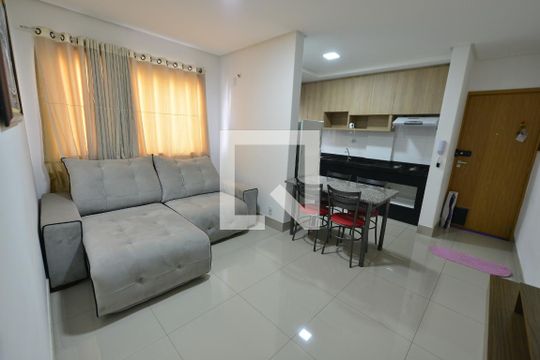 SALA de apartamento para alugar com 2 quartos, 55m² em Setor Sudoeste, Goiânia