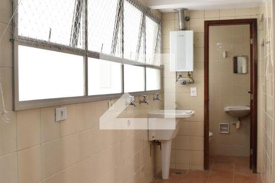 Área de serviço de apartamento para alugar com 3 quartos, 130m² em Bigorrilho, Curitiba