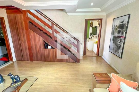 Sala de TV de casa à venda com 5 quartos, 471m² em Ouro Preto, Belo Horizonte