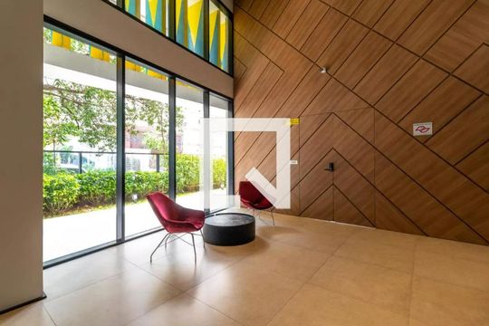Hall de apartamento para alugar com 1 quarto, 68m² em Santana, São Paulo
