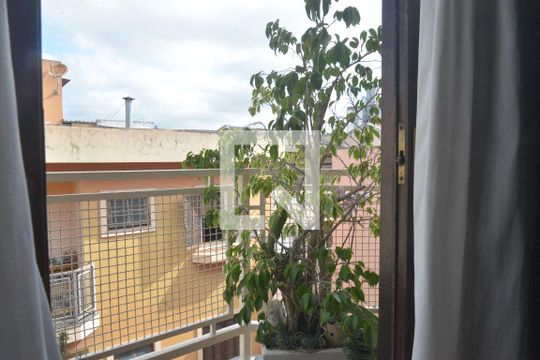 Varanda da Sala de apartamento à venda com 2 quartos, 64m² em Vila Príncipe de Gales, Santo André