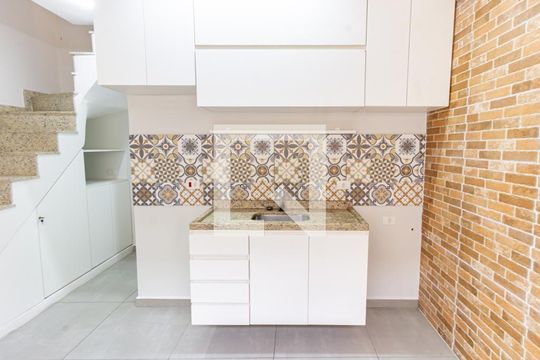 Sala/Cozinha de casa para alugar com 1 quarto, 39m² em Belenzinho, São Paulo