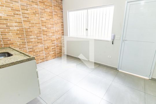 Sala/Cozinha de casa para alugar com 1 quarto, 39m² em Belenzinho, São Paulo