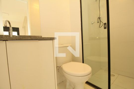 Banheiro de apartamento à venda com 1 quarto, 41m² em Jardim Ampliação, São Paulo