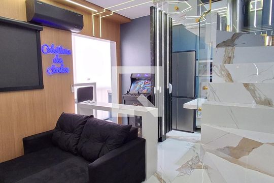 Sala de apartamento para alugar com 2 quartos, 90m² em Santa Maria, São Caetano do Sul