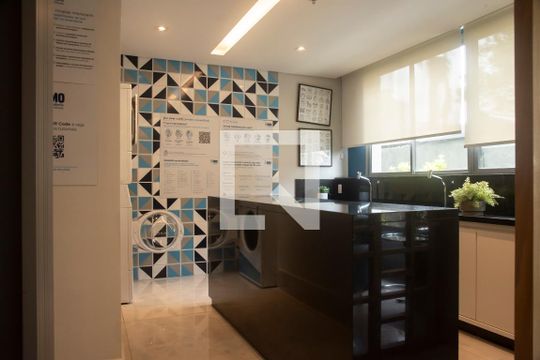 Área comum - Lavanderia de kitnet/studio à venda com 1 quarto, 25m² em Vila Mariana, São Paulo