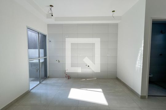 Sala/Cozinha de apartamento à venda com 1 quarto, 39m² em Vila Mangalot, São Paulo