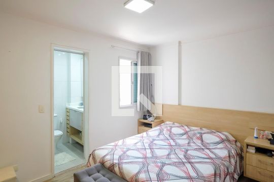 Suíte de apartamento à venda com 3 quartos, 104m² em Vila Caminho do Mar, São Bernardo do Campo