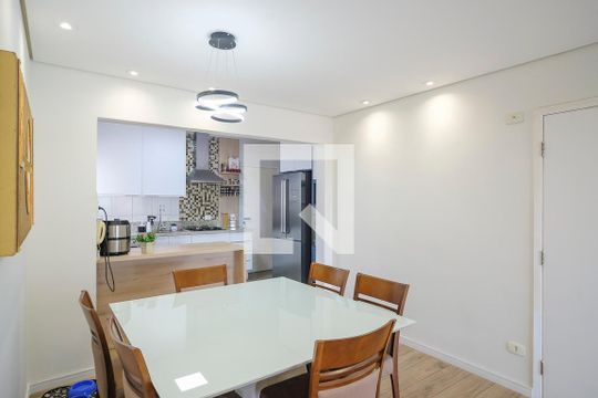 Sala de apartamento à venda com 3 quartos, 104m² em Vila Caminho do Mar, São Bernardo do Campo