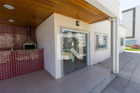 Área comum - Salão de festas de apartamento à venda com 2 quartos, 58m² em Santo Andre, São Leopoldo
