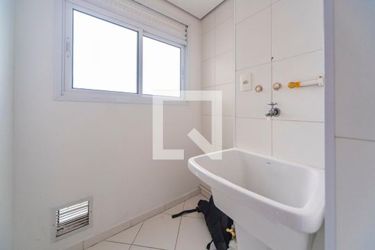 Área de Serviço de apartamento à venda com 3 quartos, 61m² em Vila Curuçá, Santo André