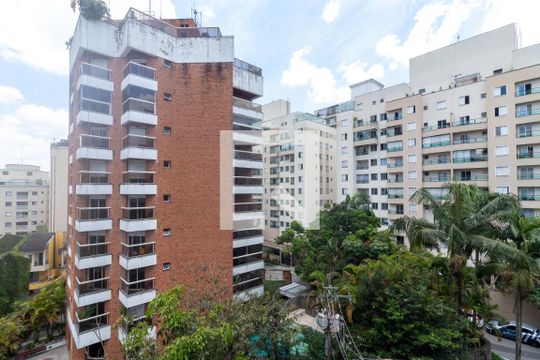 Vista da Varanda de apartamento à venda com 2 quartos, 64m² em Vila Andrade, São Paulo