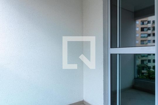 Varanda da Sala de apartamento à venda com 2 quartos, 64m² em Vila Andrade, São Paulo