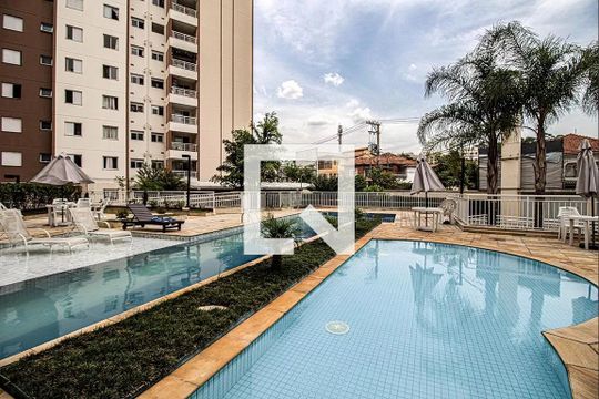 Área comum - Piscina de apartamento à venda com 3 quartos, 72m² em Vila Caraguata, São Paulo