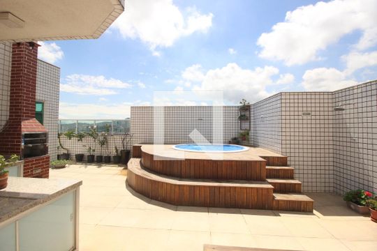 Terraço de apartamento à venda com 4 quartos, 260m² em Santo Antônio, Belo Horizonte