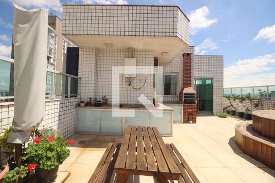 Terraço de apartamento à venda com 4 quartos, 260m² em Santo Antônio, Belo Horizonte