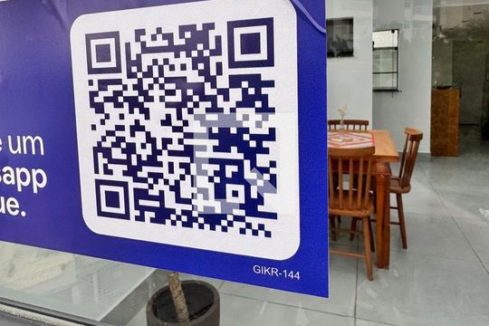 Plaquinha GIKR-144 de apartamento para alugar com 2 quartos, 94m² em Jardim, Santo André
