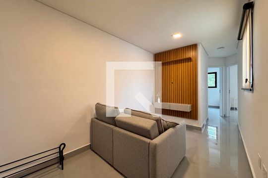 Sala de apartamento para alugar com 2 quartos, 94m² em Jardim, Santo André