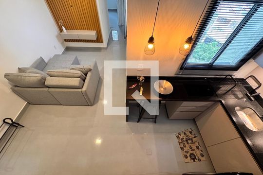 Cozinha de apartamento à venda com 2 quartos, 94m² em Jardim, Santo André