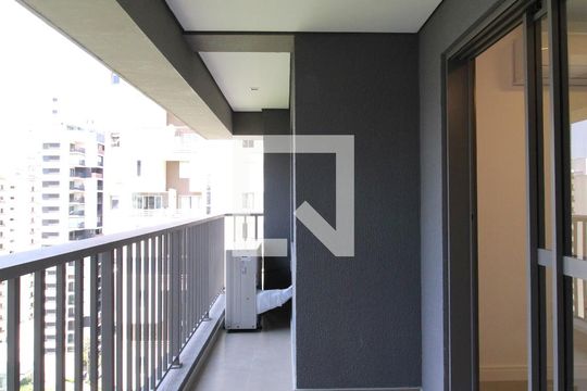 Varanda da Sala de apartamento à venda com 3 quartos, 85m² em Moema, São Paulo