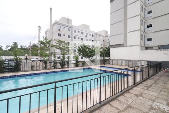 Área comum - Piscina de apartamento para alugar com 2 quartos, 52m² em Canudos, Novo Hamburgo