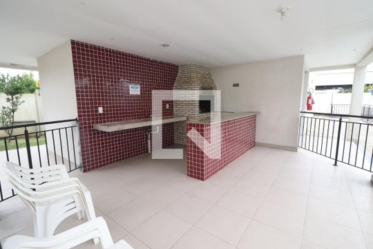 Área comum - Churrasqueira de apartamento para alugar com 2 quartos, 52m² em Canudos, Novo Hamburgo