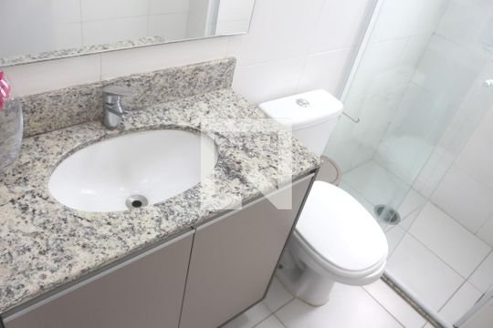 Banheiro da Suíte 1 de apartamento à venda com 2 quartos, 65m² em Boa Vista, São Caetano do Sul