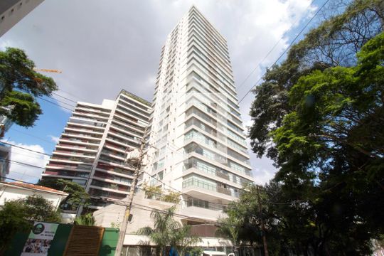 Fachada de apartamento para alugar com 2 quartos, 80m² em Pinheiros, São Paulo