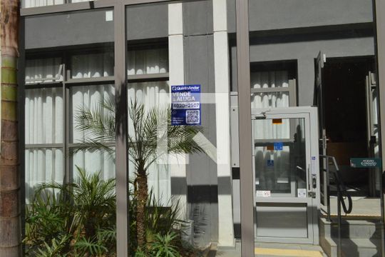 Fachada + Plaquinha de apartamento à venda com 1 quarto, 29m² em Paraíso, São Paulo