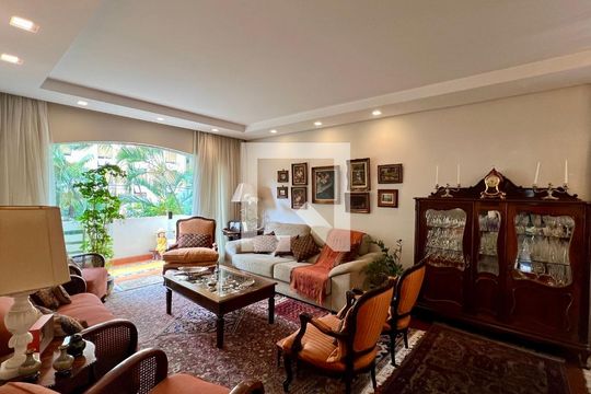 Sala de apartamento à venda com 3 quartos, 176m² em Jardim Paulista, São Paulo