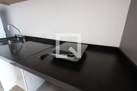 Studio - ambiente cozinha de kitnet/studio para alugar com 1 quarto, 26m² em Vila Mariana, São Paulo