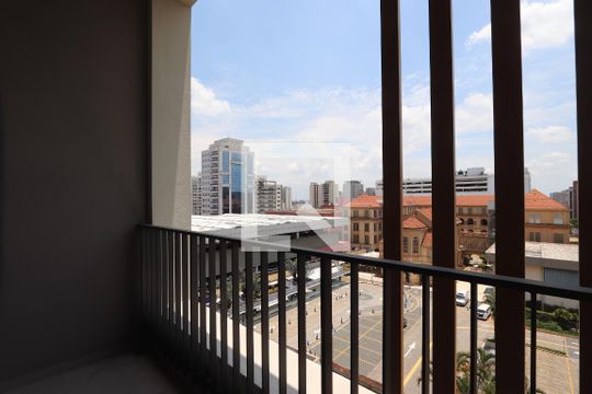 Varanda de kitnet/studio para alugar com 1 quarto, 26m² em Vila Mariana, São Paulo