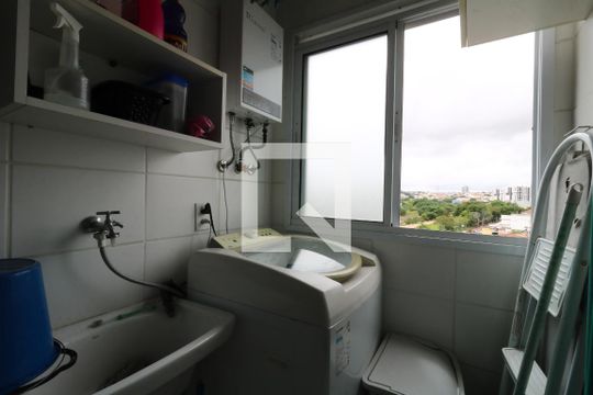 Área de Serviço de apartamento à venda com 2 quartos, 50m² em Jardim Utinga, Santo André