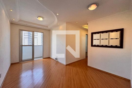 Sala de apartamento para alugar com 3 quartos, 60m² em Vila Valparaíso, Santo André