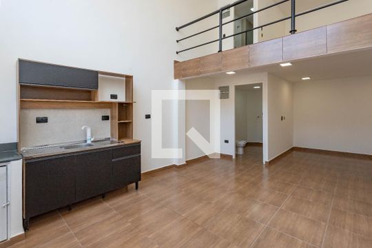 Sala/Cozinha de apartamento para alugar com 1 quarto, 55m² em Centro, Diadema