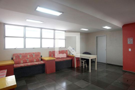 Área Comum - Salão de Festas de apartamento à venda com 1 quarto, 55m² em Navegantes, Porto Alegre