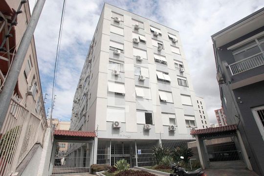 Fachada de apartamento à venda com 1 quarto, 55m² em Navegantes, Porto Alegre