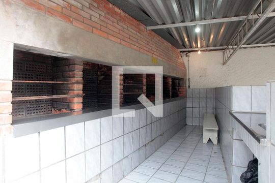 Área Comum - Churrasqueira de apartamento à venda com 1 quarto, 55m² em Navegantes, Porto Alegre