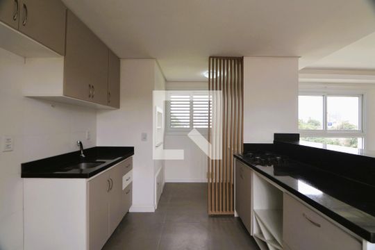 Cozinha de apartamento à venda com 2 quartos, 77m² em Nossa Senhora das Gracas, Canoas
