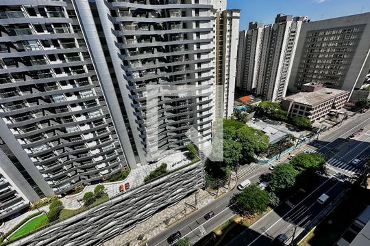 Vista de kitnet/studio à venda com 0 quarto, 27m² em Brooklin, São Paulo